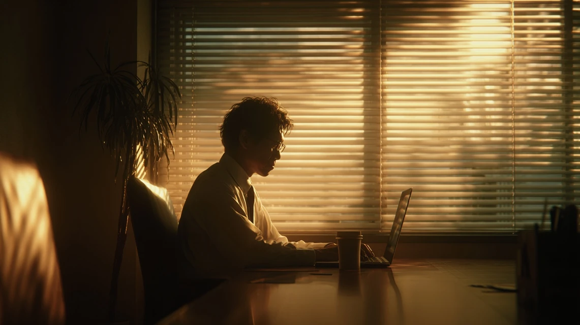 30代会社員が仕事にやる気が出ない日のイメージ